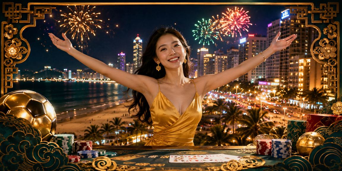 Người chơi tham gia trò chơi bài tại lễ hội Nha Trang